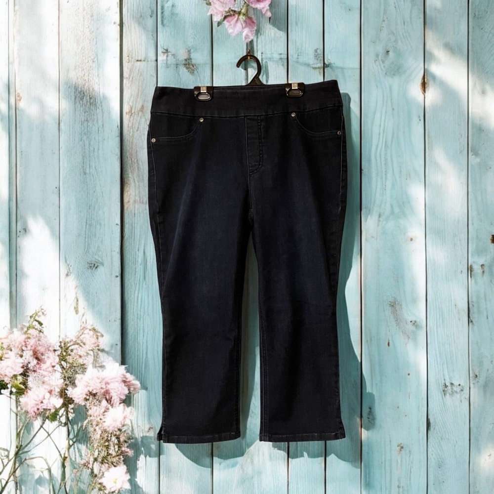 Chico’s Perfect Stretch Soft Jegging Capri Jeans - Picture 1 of 14